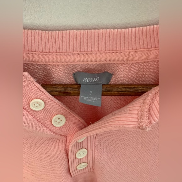 Petal Pink Aerie Pullover - Picture 2 of 5